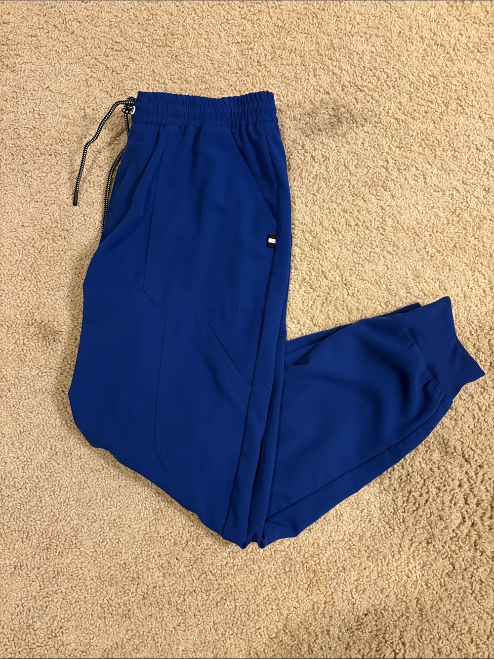 Koi scrub joggers galaxy blue- Size M